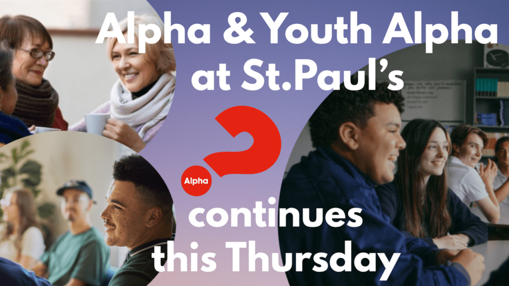 Alpha continues this Thurs