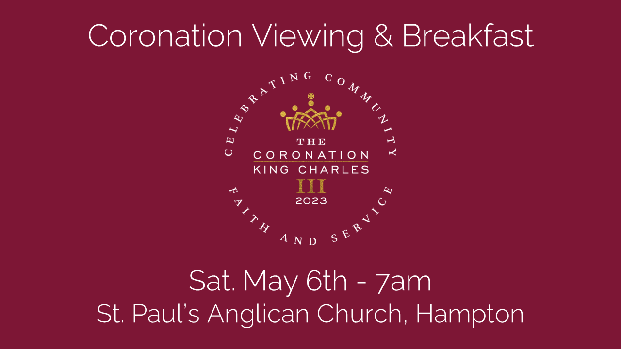 Coronation Viewing and Breakfast