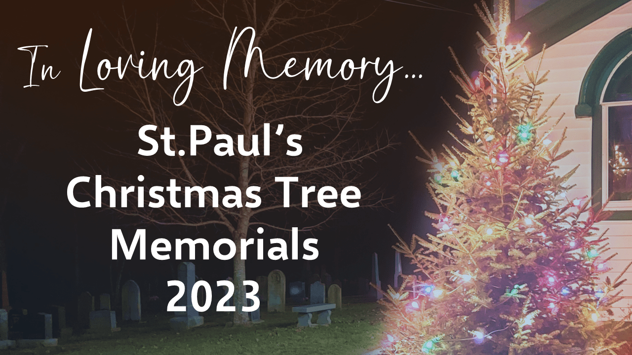 St.Paul’s Christmas Tree Memorials 2023