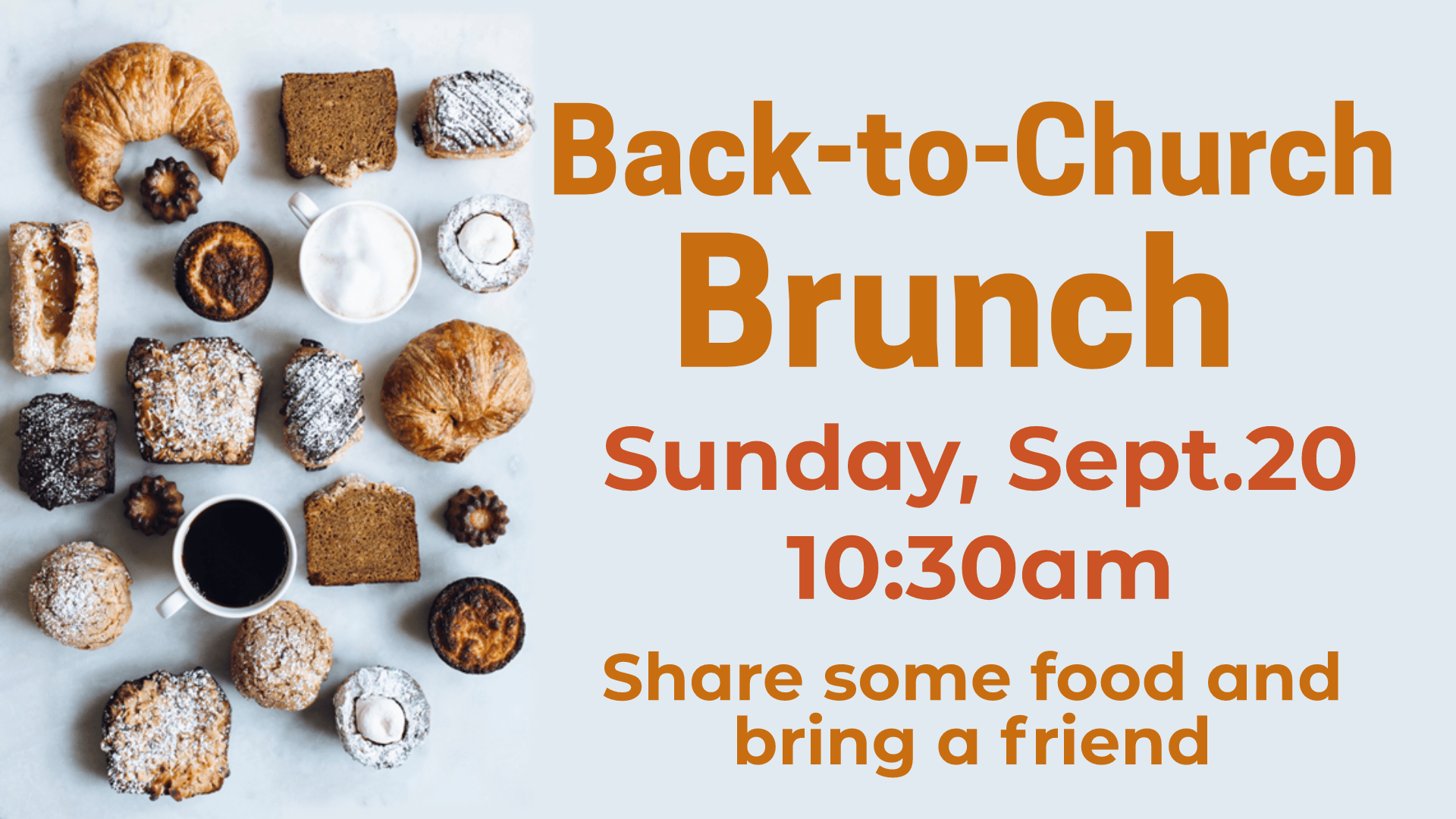 Back to Church Brunch