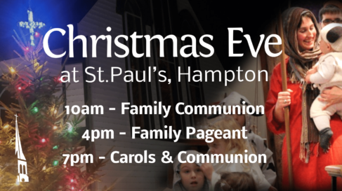 Christmas Eve at St Pauls Announcement 2023