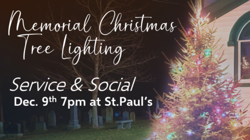 Christmas Tree Lighting service and social 2023