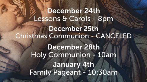 new Christmas servicie times 2025