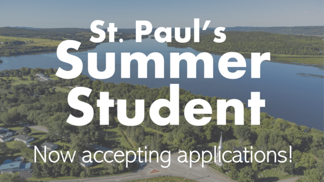 summer student announcement