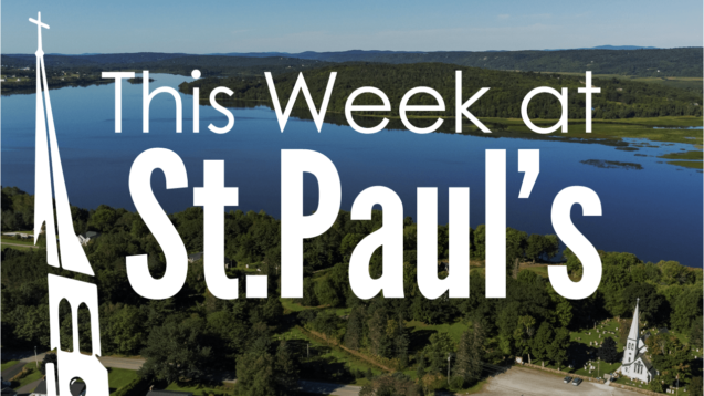 this week at st pauls website graphic